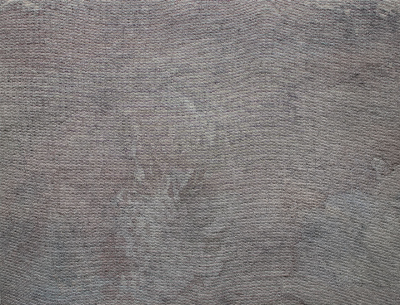 quiets down_mixed media on cotton_27.3x34.8cm_2020