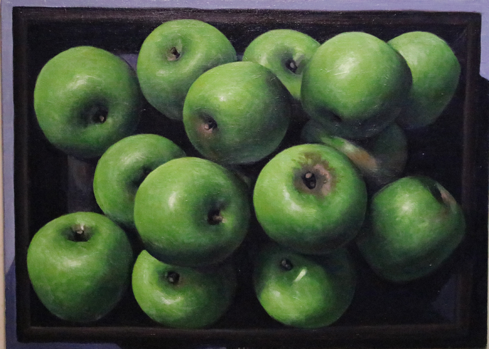 대구 황금시장에서 본 사과 대구 황금시장에서 본 사과