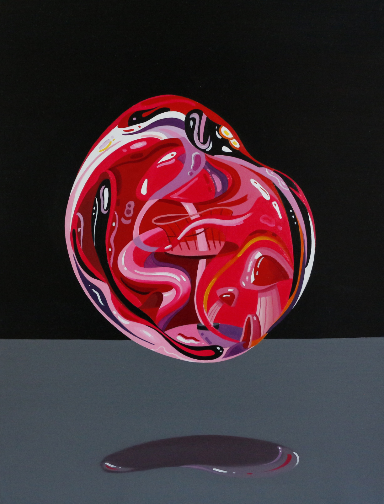 Moment1, 40.9cmx31.8cm,oil on canvas, 2020 Moment1, 40.9cmx31.8cm,oil on canvas, 2020