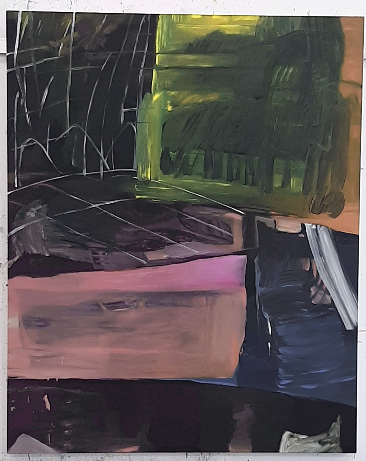 기억의조각들 21100-s001 / 2021, 162.2x130.3cm, oil on canvas 기억의조각들 21100-s001 / 2021, 162.2x130.3cm, oil on canvas