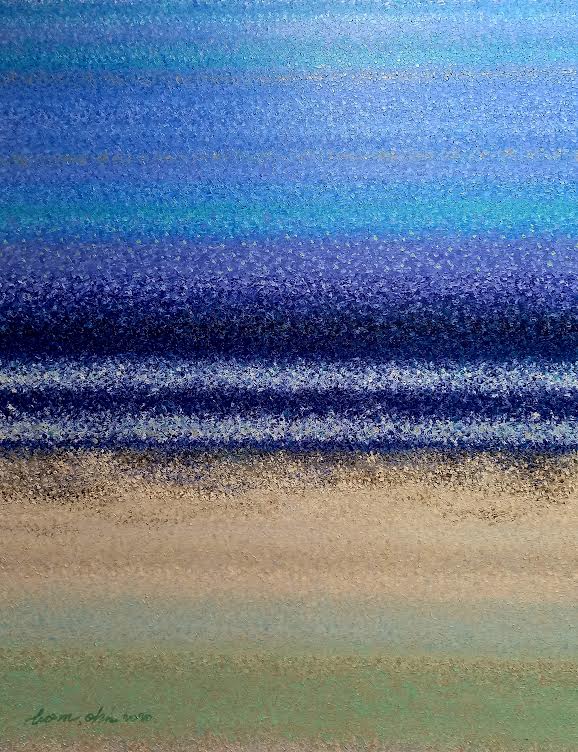 Beyond the sea 2021 Oil on canvas 50P Beyond the sea 2021 Oil on canvas 50P