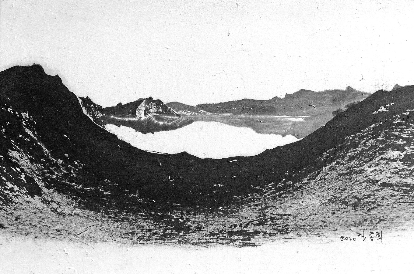 공생共生, 41x61cm,종이,수묵,2020 공생共生, 41x61cm,종이,수묵,2020