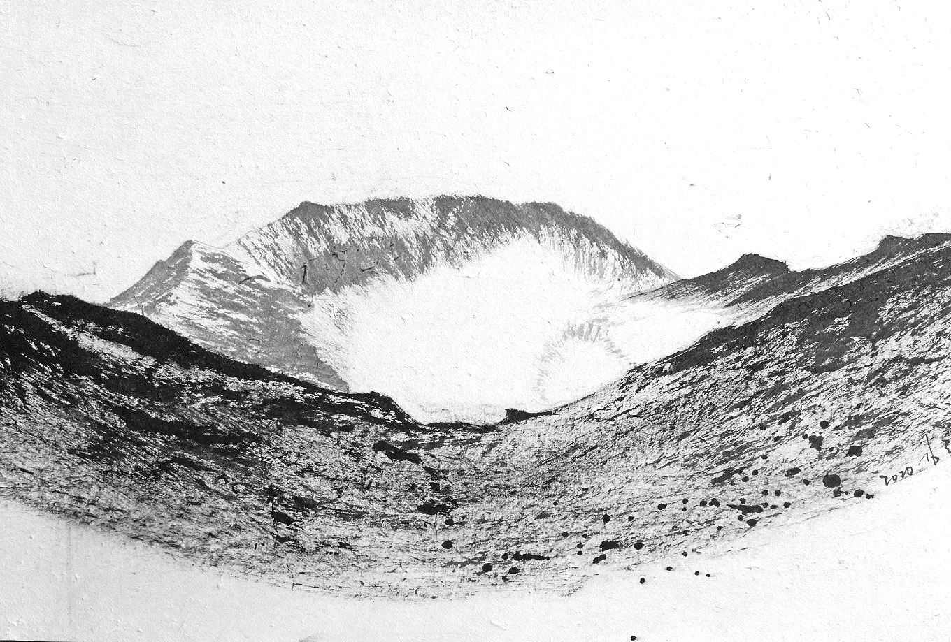 공생共生, 41x61cm,종이,수묵,2020 공생共生, 41x61cm,종이,수묵,2020