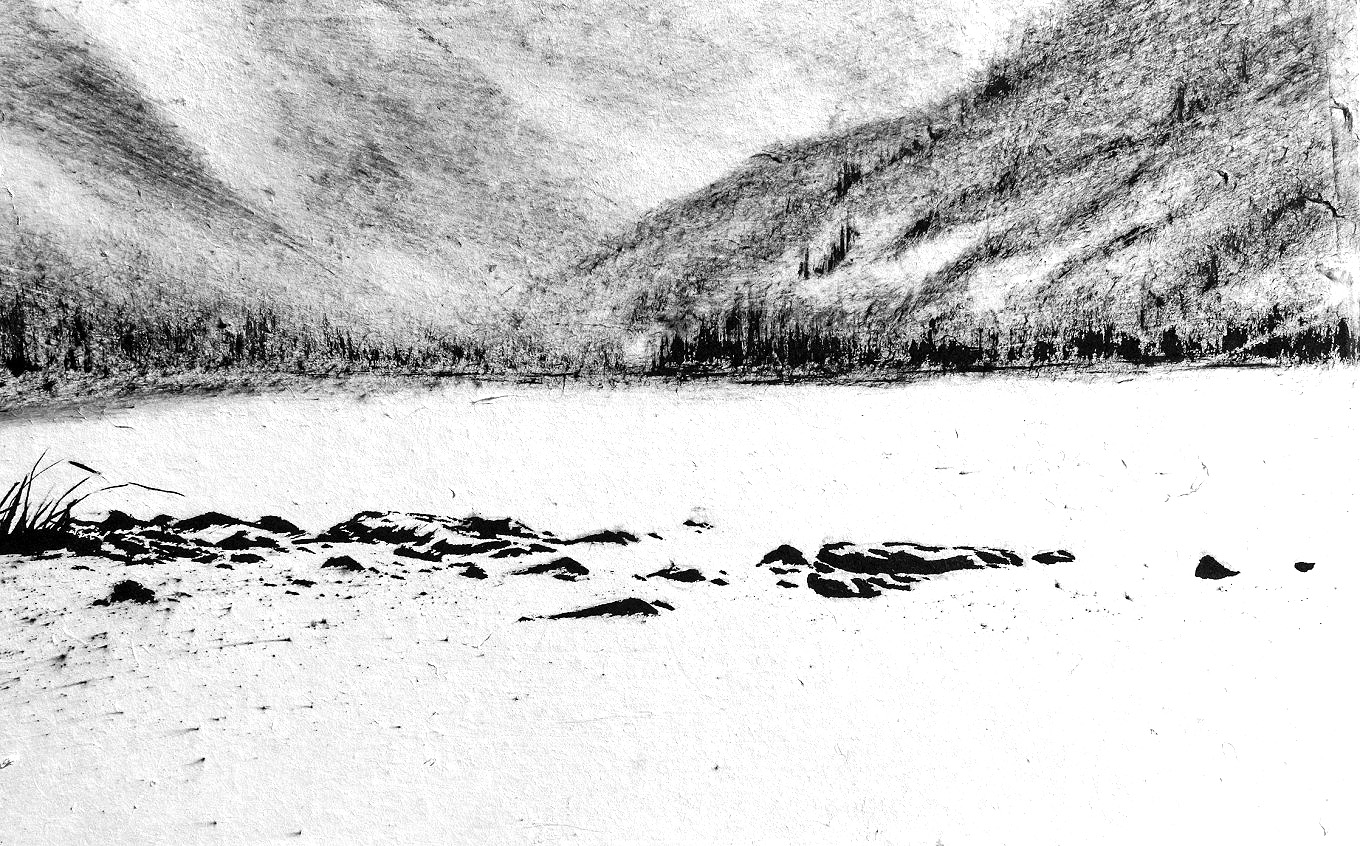 공생共生, 41x61cm,종이,수묵,2020 공생共生, 41x61cm,종이,수묵,2020