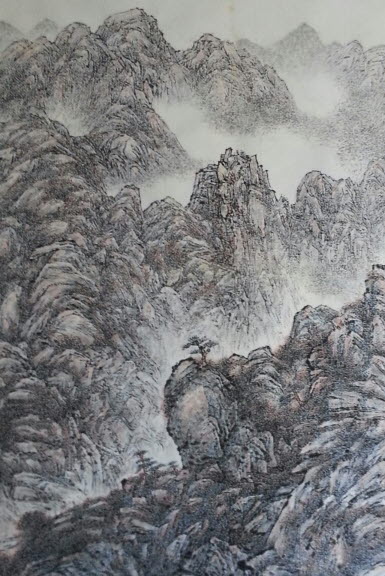 설악소견-늦 가을이나 눈이 내리지 않은 초겨울을 즐겨 그리는데 그 연작 중 하나이다. 설악소견-늦 가을이나 눈이 내리지 않은 초겨울을 즐겨 그리는데 그 연작 중 하나이다.