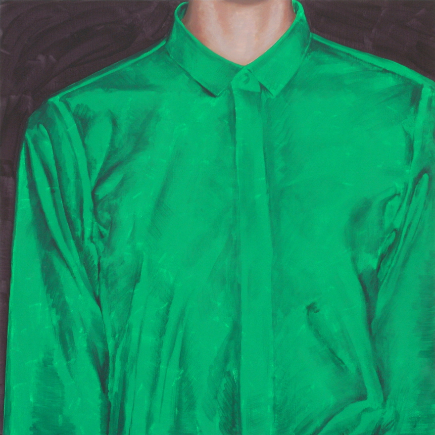 the past n 1, 100 x 100cm acrylic on canvas 2007