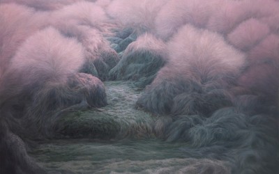 품 Spring in winter 1  193.9x130.3cm, oil on canvas, 2015