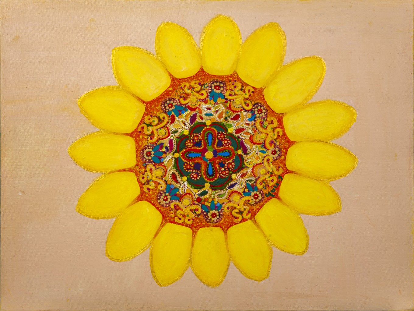 해바라기 축제 / 60.5cm X 45cm / Acrylic / 2021