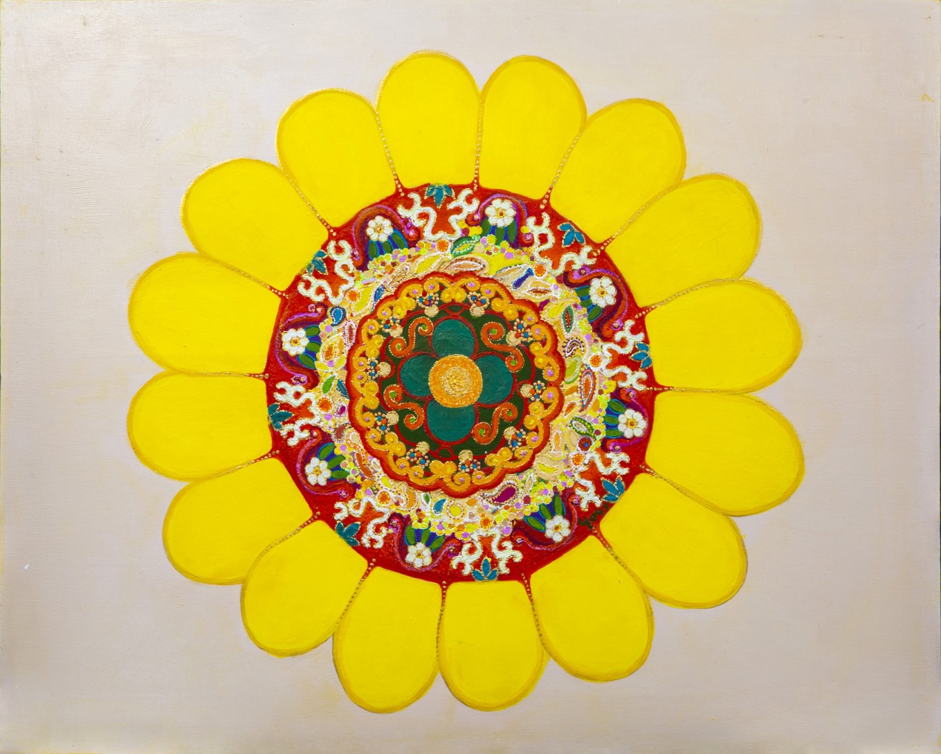 해바라기는 명품 / 91cm X 72.5cm / Acrylic / 2021 