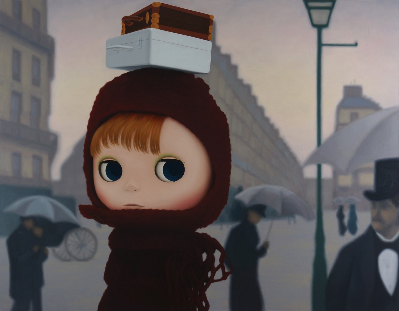 Doll in the City_oil on canvas_116.8x91cm_2019