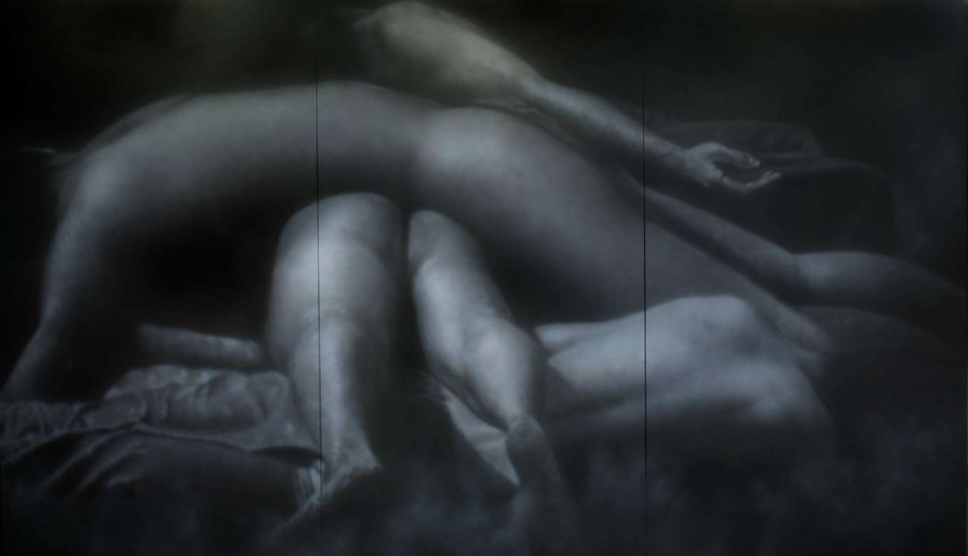 BARRICADE 450.0x259.0cm Oil on canvas 2019