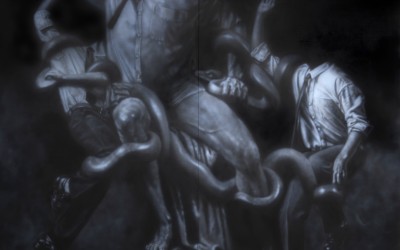 OFFICE WORKER 300.0x259.0cm Oil on canvas 2021