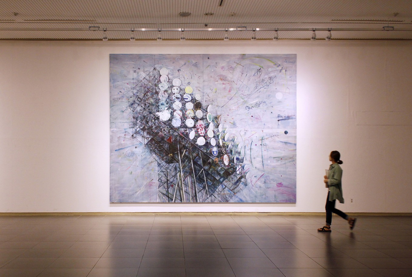 Super Lighting_oil on canvas_362x454.4cm_2015