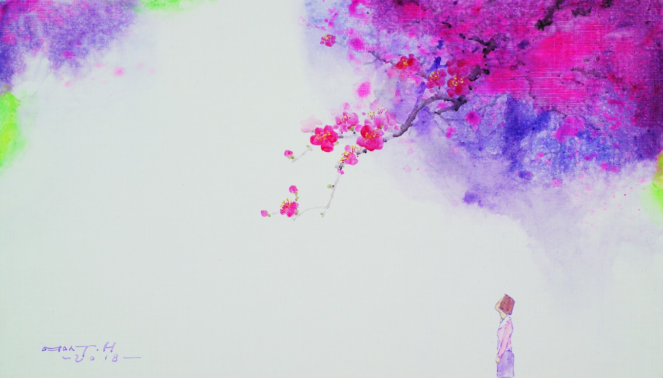 아름다운기억-홍매