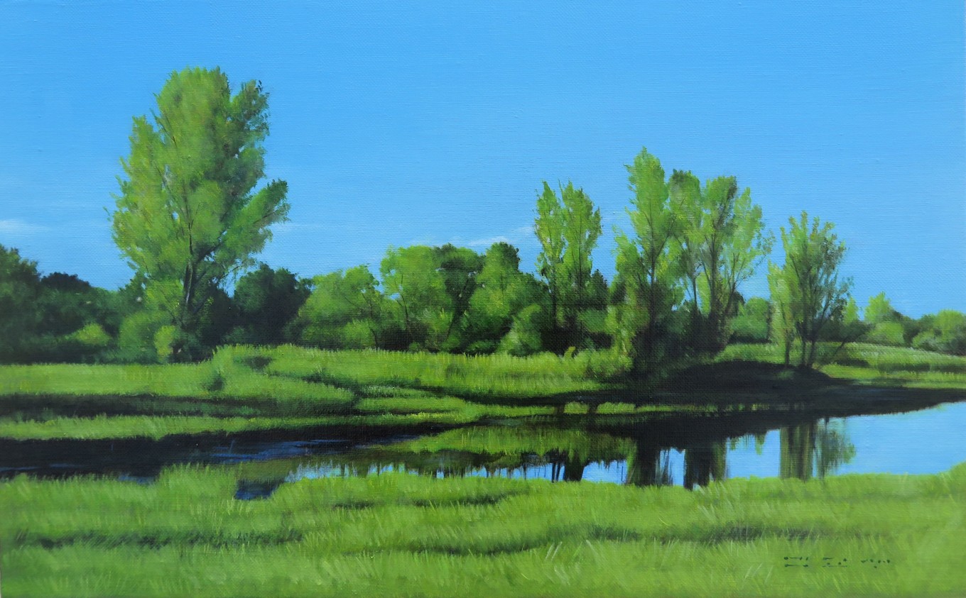 푸르른 오월 - 10M(53x33cm) Oil on canvas