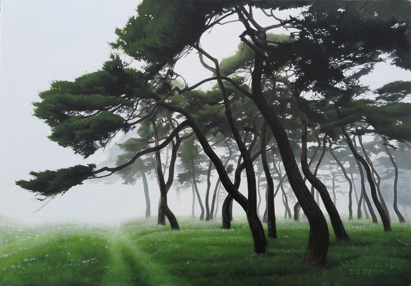 솔향 15호변형(65x40cm) Oil on canvas