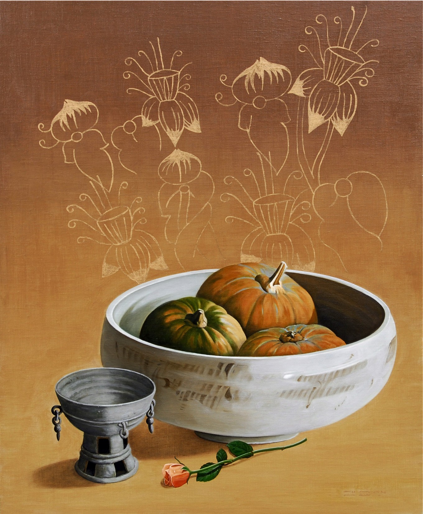 적정(寂靜)(12F 60.6x50cm) Oil on canvas