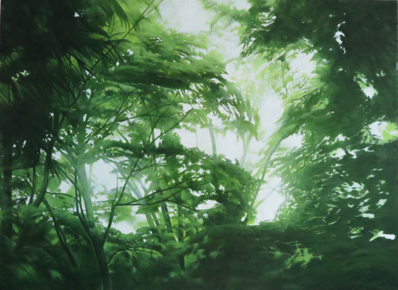 숲속의 빛 20P(72.7x53cm) Oil on canvas