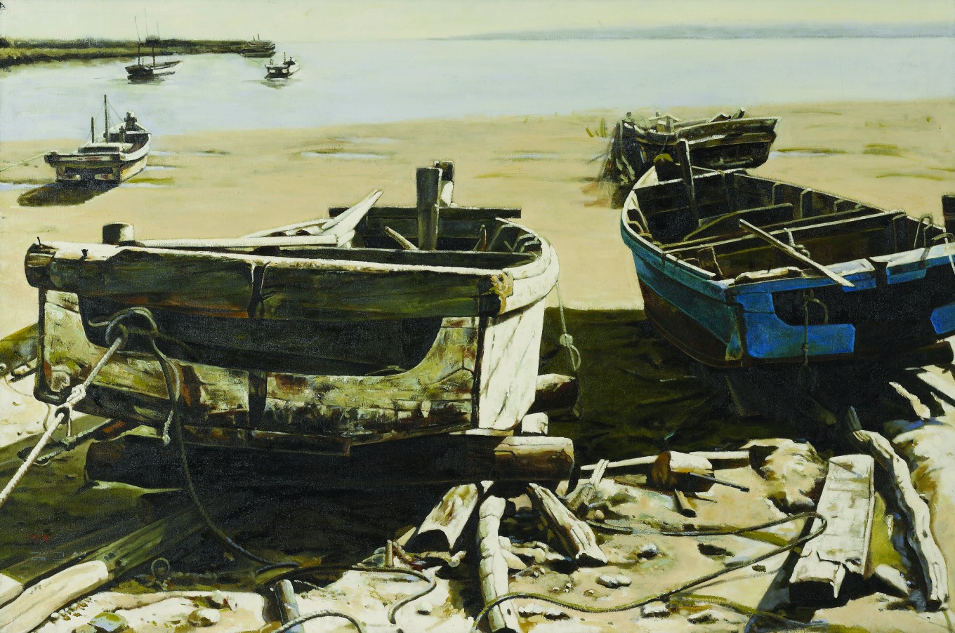 휴선 80P(145.5x97cm) Oil on canvas