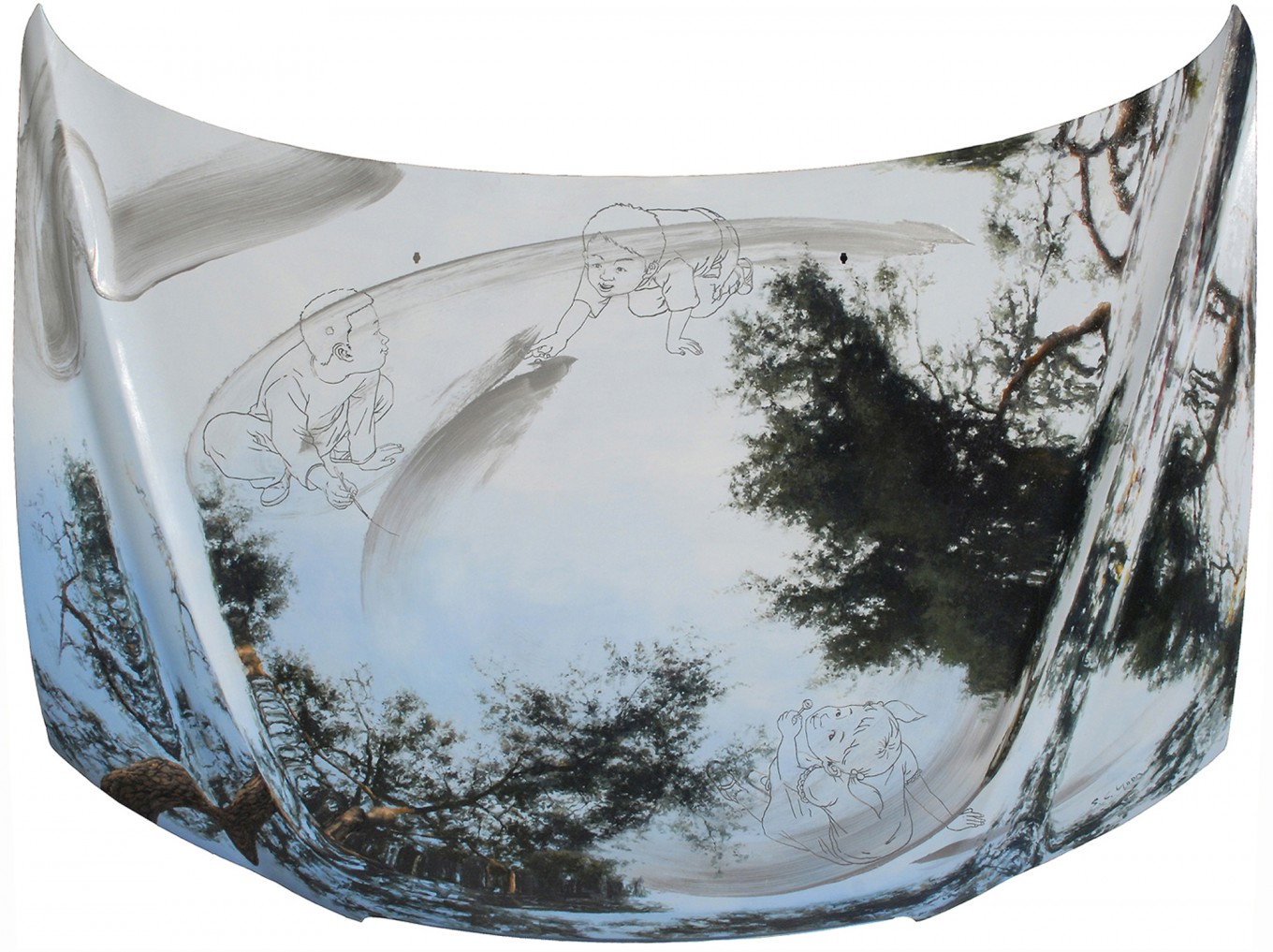 소나무와 아이들