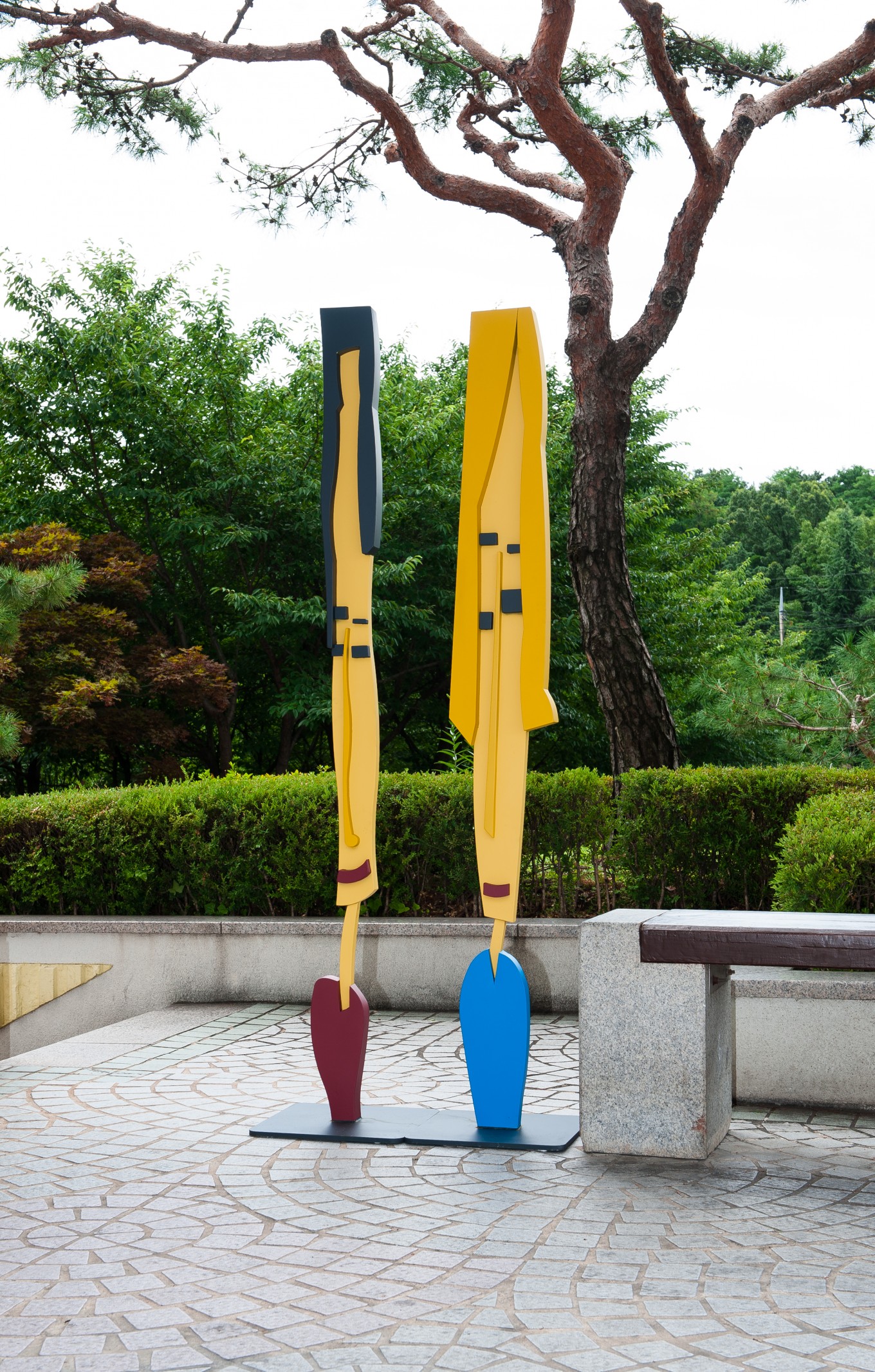 2018 새로운 시작 / 평면 회화 작품을 입체화 시킨 작품