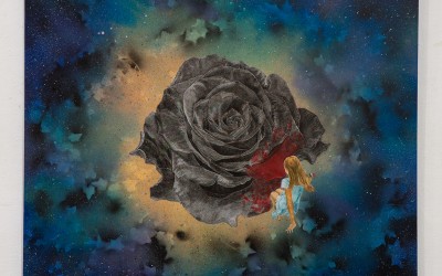 marchen : Alice, oil on canvas, 130.1x162.4(cm). 2019