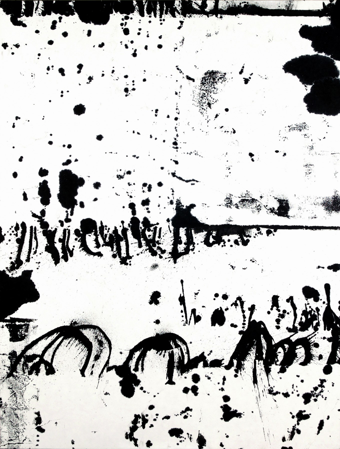 어이쿠 러브 162x114cmx14 한지위에 먹 2014