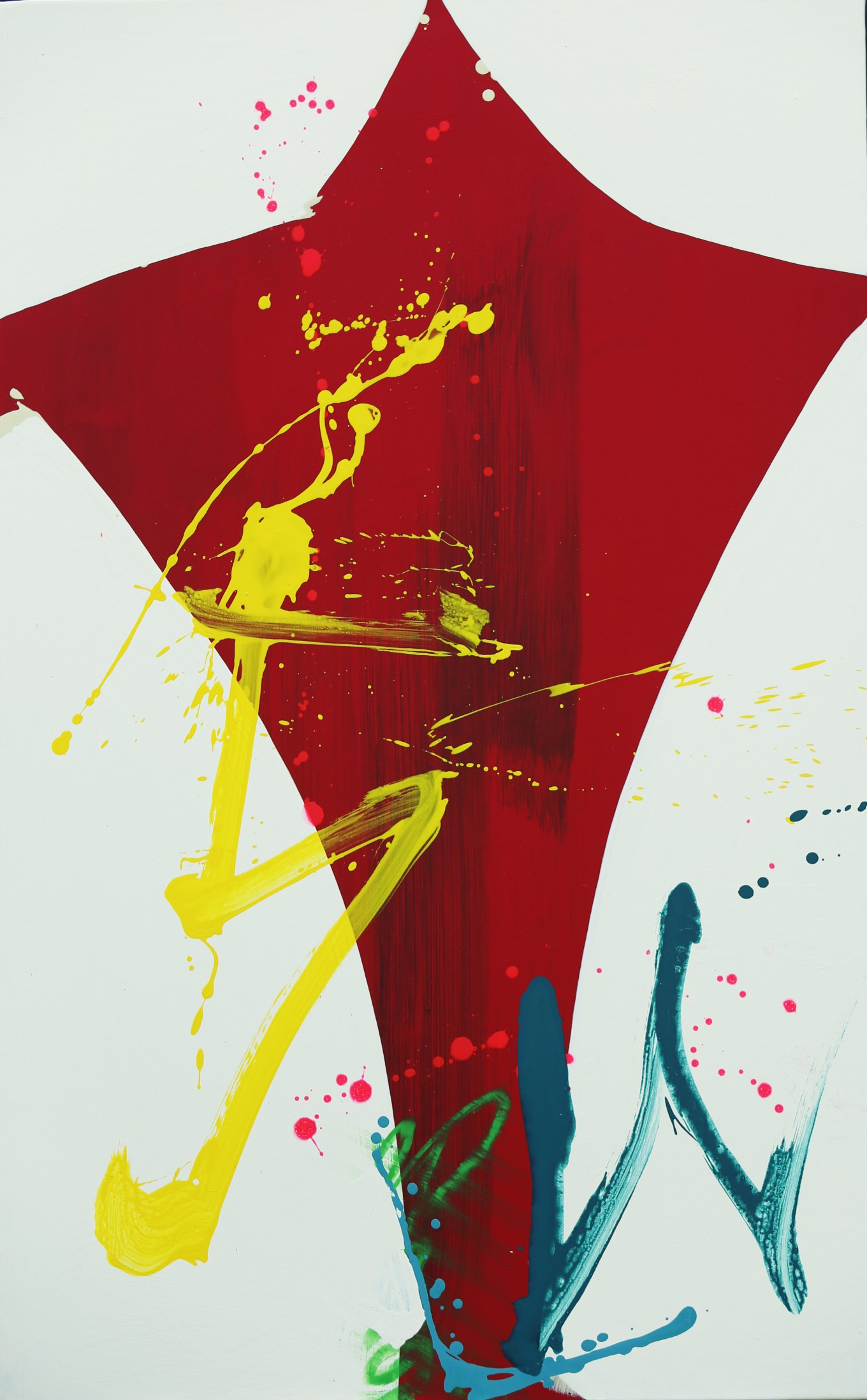 그리고, 은밀한 일상의 서사 117x 80cm 한지위에 혼합재료 2021