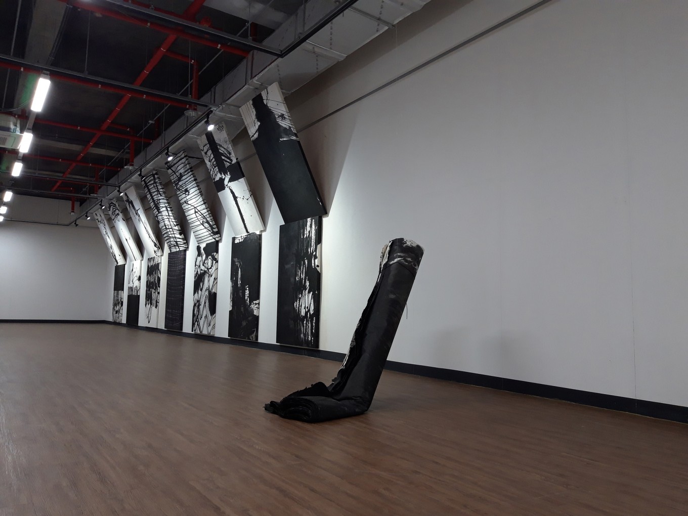 어이쿠 155x212cmx14 한지위에 먹 2018