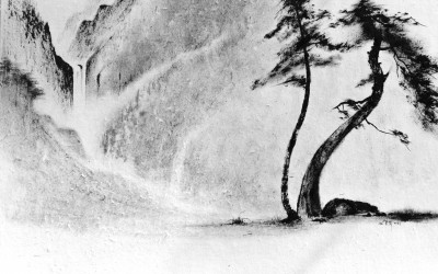 공생共生, 91x61cm,종이,수묵,2021