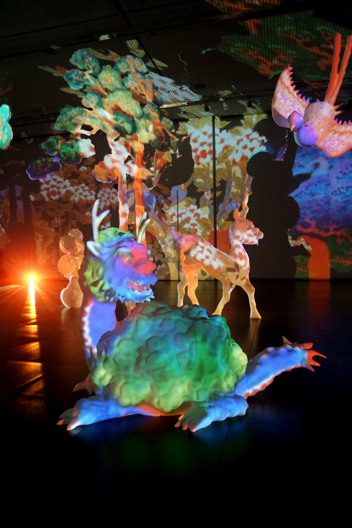 이상한 나라의 민화이야기 / 3D printing, projection mapping / 3min movie / 2019