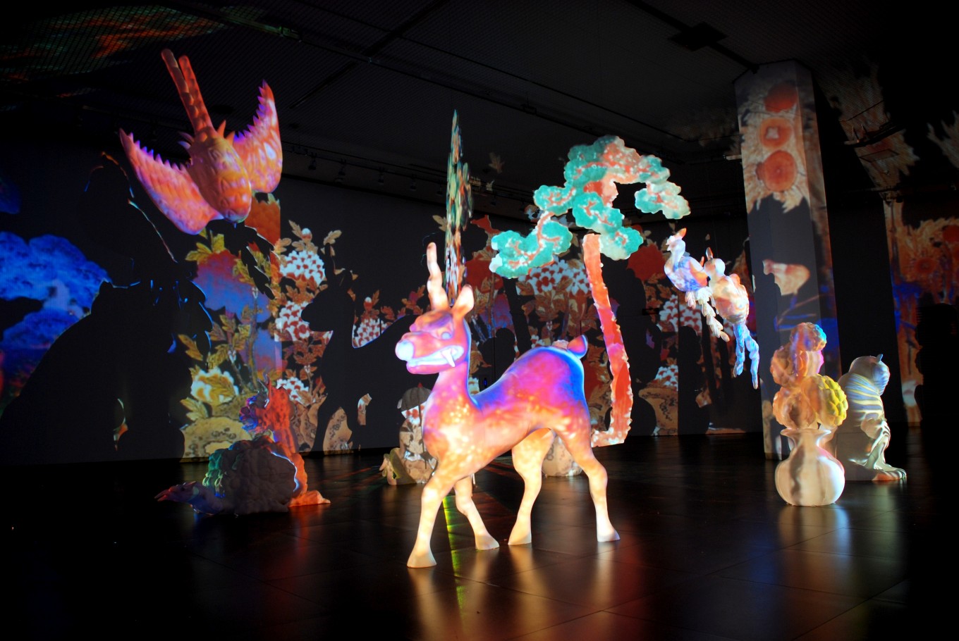 이상한 나라의 민화이야기 / 3D printing, projection mapping / 3min movie / 2019